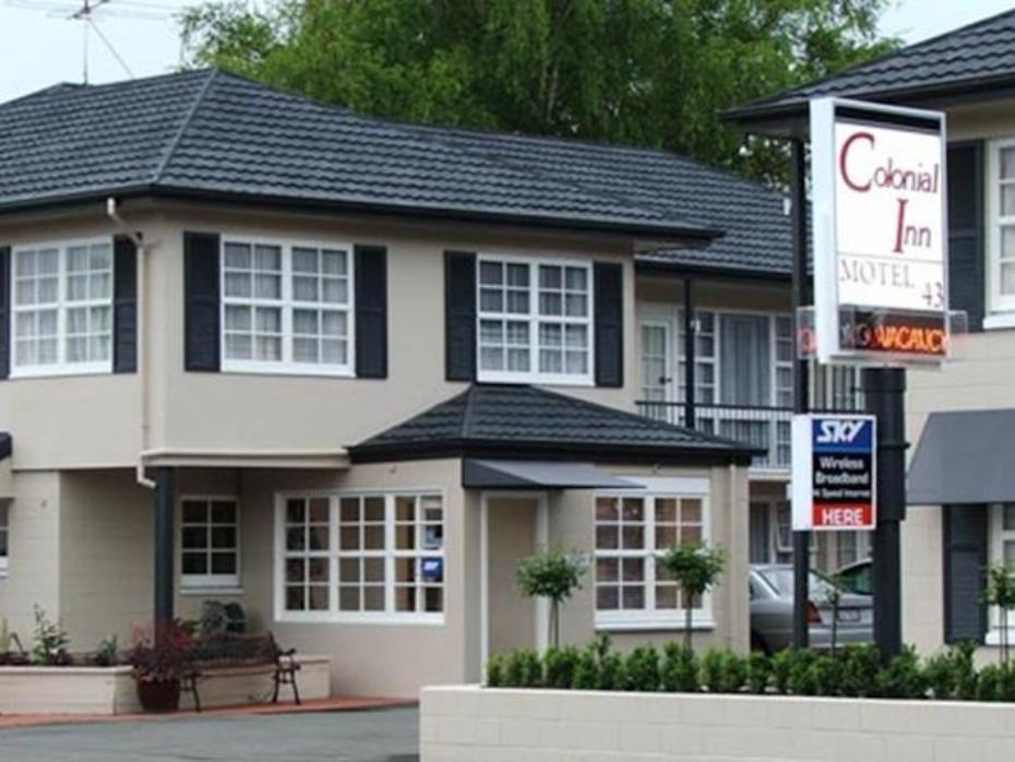 Colonial Inn Motel Christchurch Esterno foto