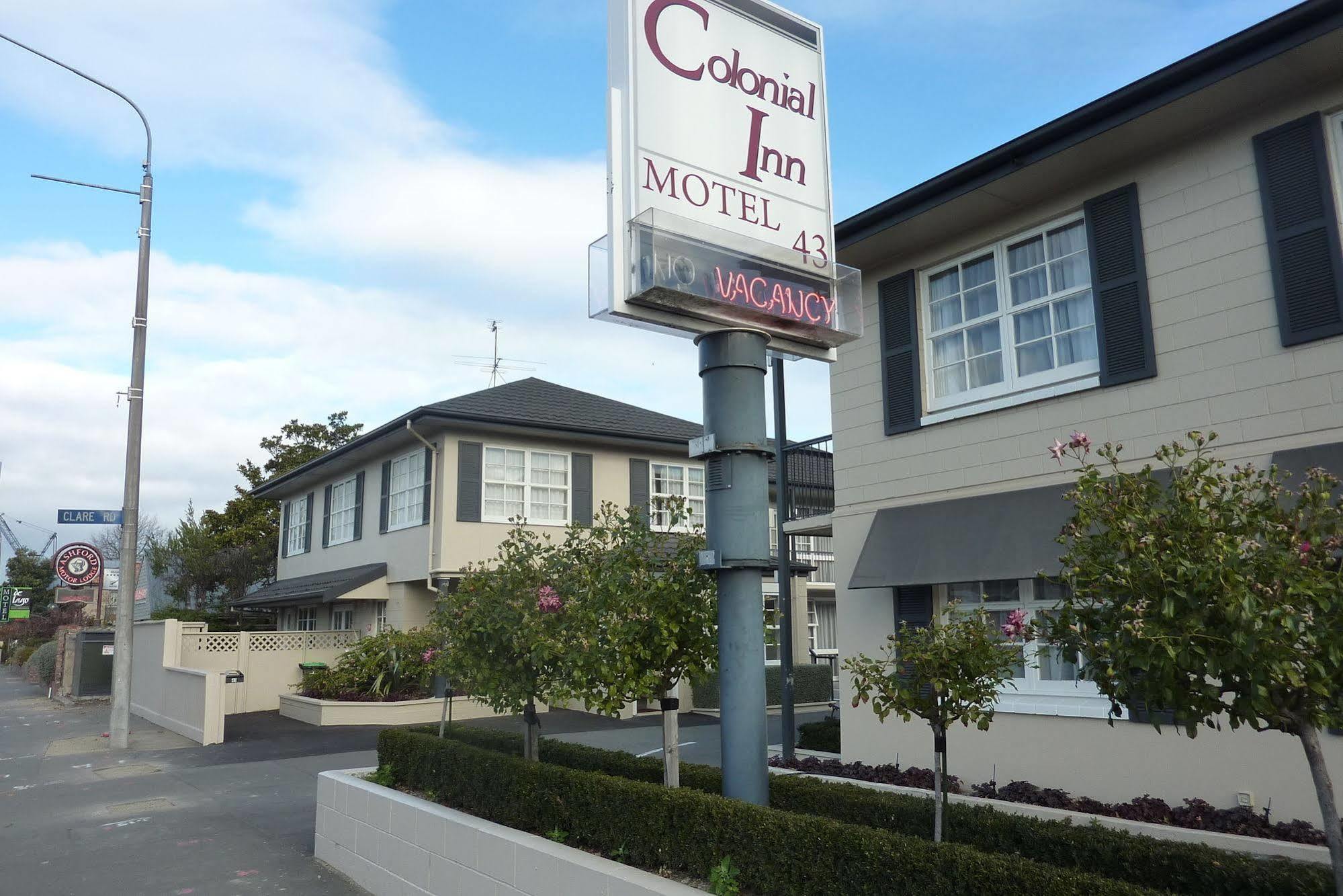 Colonial Inn Motel Christchurch Esterno foto